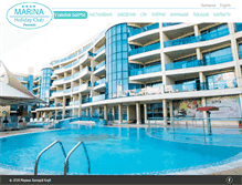 Tablet Screenshot of marinaholidayclub.com